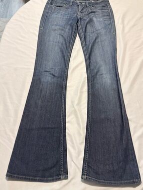 William Rast Dark Wash Flare Belle Bottom Women Jeans Size 26